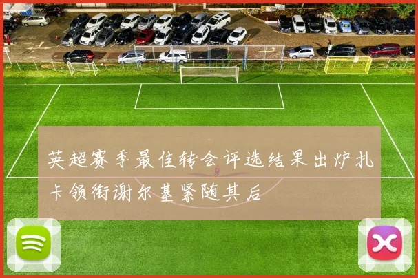 英超赛季最佳转会评选结果出炉扎卡领衔谢尔基紧随其后